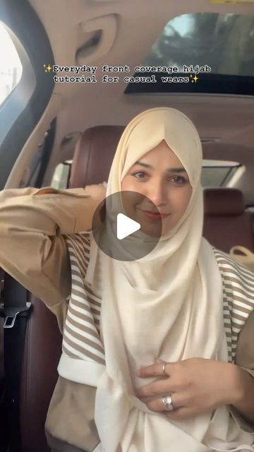 ZeheraCimi Babu on Instagram: "Front full coverage hijab style for everyday casual fits ❤️ try it lemme know the feed back 😘  Outfit @eljoven.ej" Coverage Hijab Style, Casual Instagram Feed, Full Coverage Hijab, Back Outfit, Hijabi Outfit, Hijabi Outfits Casual, Hijab Tutorial, Hijab Style, Hijab Outfit