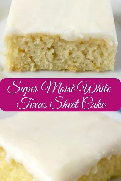 Vanilla Texas Sheet Cake Recipe, Moist Vanilla Sheet Cake, Easy Texas Sheet Cake Recipe, Yellow Sheet Cake Recipe, Almond Sheet Cake Recipe, Almond Sheet Cake, Easy White Cake Recipe, Vanilla Sheet Cake, White Sheet Cakes