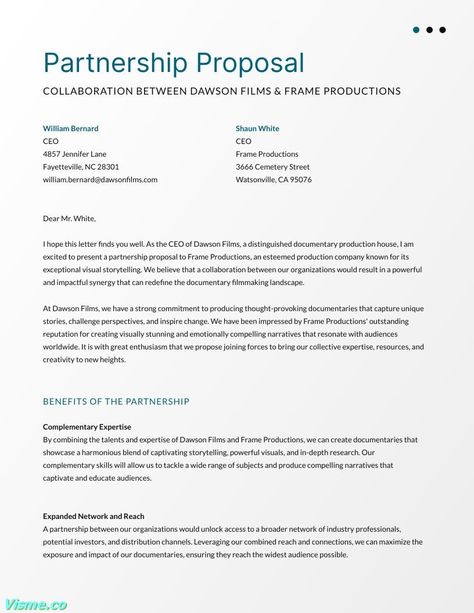 How to Write Professional Proposal Letter for Your Business [Including Template] How To Write A Business Proposal, Writing A Business Proposal, Business Proposal Letter, Marketing Letters, Business Partnership, Documentary Filmmaking, Proposal Letter, Essay Tips, Letter Find