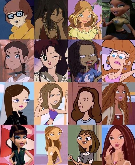 Curly Hair Characters Cartoon, Lola Brooke, Literally Me Characters, Tote Bag Ideas, Life Struggles, Old Cartoon Shows, Cartoon Character Costume, Female Cartoon Characters, Childhood Tv Shows