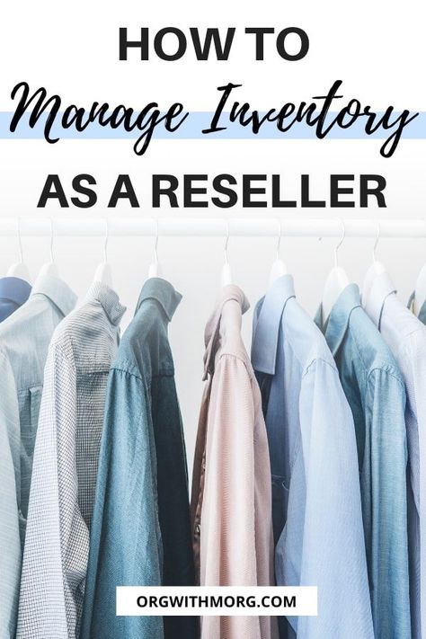 Reseller Storage Ideas, Poshmark Inventory Storage, Clothing Inventory Storage, Reseller Inventory Organization, Inventory Storage Ideas, Giftable Crafts, Resell Business, Ebay Inventory Organization, Reseller Tips