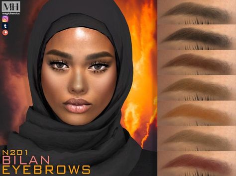 Sims 4 Cc Eyes, Thick Brows, Sims 4 Cc Makeup, Tumblr Sims 4, Thick Eyebrows, Sims Community, Sims 4 Cc Finds, Sims 4 Clothing, Sims Mods