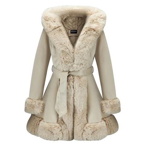 PRICES MAY VARY. 68.8% Polyurethane, 28.3% Polyester, 1.6% Viscose, 1.3% Cotton Polyester lining Pull On closure Hand Wash Only Oversized Puffer Coat, Coat Collar, Coat With Belt, Leather Outerwear, Faux Leather Biker Jacket, Winter Parka, Jacket For Women, Parka Coat, Faux Fur Collar