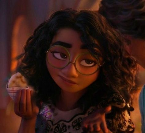 Character With Glasses, Disney Movie Art, Mirabel Madrigal, Disney Theory, Blackpink Poster, Color Studies, Disney Marvel, Disney Fan Art, Disney And Dreamworks