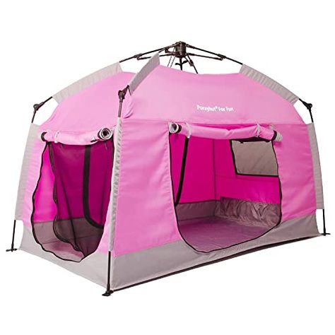 Kids Play Tent-Portable Playhouse Children House -Easy Set up Indoor Outdoor with Carry Bag for Kids-Light Strip Design for Night use -Space for Children and Parents-Birthday Baby Tent, Outdoor Play Structures, Strip Design, Product Research, Kids Play Tent, Kids Light, Kids Tents, Processing Disorder, Baby Doll Accessories