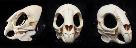 Animal Skull Drawing, Skull Masks, Rabbit Skull, Skull Anatomy, Skull Reference, Rabbit Drawing, Animal Skeletons, Crow Skull, Mask Painting