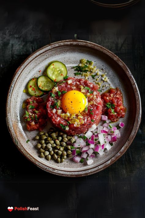 Polish Beef Tartare (Befsztyk Tatarski)