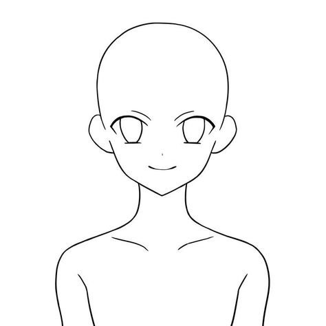 Character Outline, Body Image Art, Chibi Sketch, Best Anime Drawings, Cool Pencil Drawings, Creative Drawing Prompts, Anime Base, Outline Drawings, Anime Artwork Wallpaper