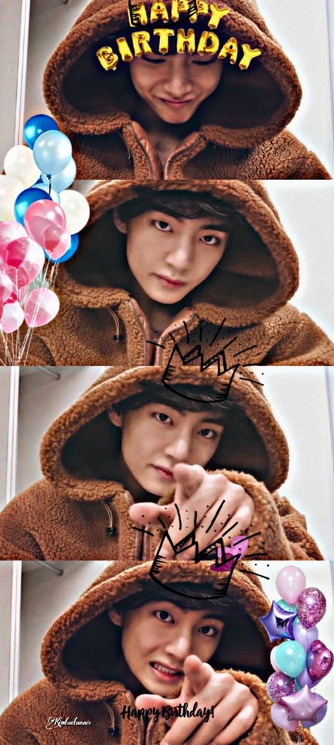 Kim Taehyung Birthday Photo, Happy Birthday Taehyung, Bts V Birthday, Jason Momoa Shirtless, Prince Aesthetic, Bts Birthday, Birthday Wishes Pics, Bts V Photos, Happy Birthday Template