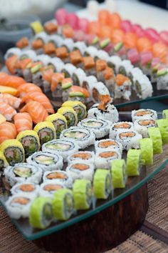 1000+ ideas about Sushi Catering on Pinterest | Sushi Platter ... Sushi Catering, Types Of Sushi, Sushi Love, Sushi Platter, Sushi Party, Sushi Recipes, Sushi Bar, Food Platters, Sushi Rolls