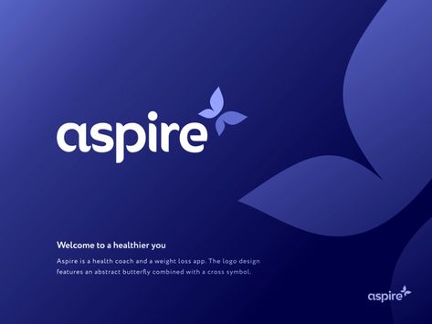 Aspire Logo, Iconic Logo Design, Coaching Logo, Organic Logo Design, Logo Design Health, Inspiration Logo Design, Logo Design Set, Logo Presentation, Science Illustration