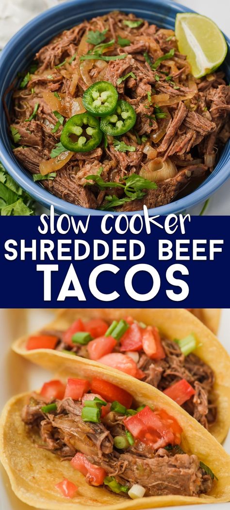 Crockpot Tri Tip Recipes Mexican, Tri Tip Nachos Recipes, Shredded Beef Tacos Crockpot, Crockpot Beef Tacos, Mexican Crockpot, Crockpot Shredded Beef, Pineapple Guacamole, Slow Cooker Shredded Beef, Slow Cooker Mexican