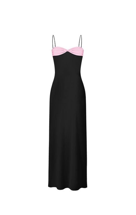 Stolen Stores Dress, Black And White Silk Dress, Black And White Satin Dress, Dress To Wear To A Wedding, Black And Pink Prom Dress, 2011 Dresses, Pretty Dresses Elegant, Slik Dress, 2000 Dresses