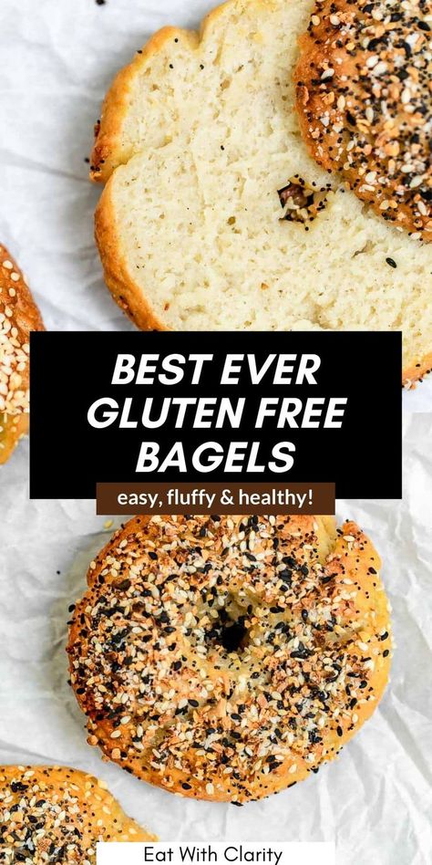 Gluten Free Bagel Recipe, Glutenfri Baking, Gluten Free Bagels, Pain Sans Gluten, Pan Sin Gluten, Cookies Gluten Free, Gluten Free Recipes Bread, Best Gluten Free, Bagel Recipe