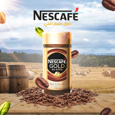 Nescafe Coffee Creative Ads, Nescafe Social Media Design, Nescafe Creative Ads, Coffee Ads Creative Advertising, Digital Imaging Product, Nescafe Poster, Nescafe Ads, Coffee Creative Ads, Product Advertising Design