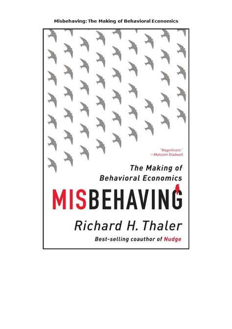 READ Misbehaving: The Making of Behavioral Economics Ilmu Ekonomi, Program Evaluation, Behavioral Economics, Special Needs Students, Behavior Disorder, Internal Communications, Quick Reads, Ppt Presentation, Slide Show