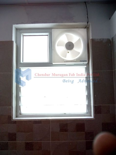 Washroom Ventilation Design, Washroom Window Ideas, Toilet Window Ideas, Bathroom Ventilation Ideas, Bathroom Ventilation Window Design, Ventilation Window Design, Windows Grill, Windows Design, Bathroom Ventilation