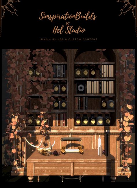 Umbar Set x Hel Studio Collaboration | SimspirationBuilds on Patreon Sims 4 Download, Sims 4 Cc Furniture, Sims 4 Build, Custom Content, The Sims 4, Feel Inspired, Sims Cc, The Sims, Sims 4