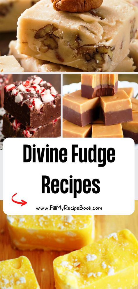 Divine Fudge Recipes ideas to create. Easy no bake stove top recipes to cook with flavors and fillings of nuts and Nutella, sweet dessert. Easy Fudge Recipe 3 Ingredients Condensed Milk Chocolate Chips, Fall Fudge Flavors, Fudge Recipes With Evaporated Milk, Easy Fudge Microwave, Thanksgiving Fudge Recipes, Cinnamon Fudge Recipe, No Bake Easy Recipes, Easy Christmas Fudge Recipe, Home Made Fudge