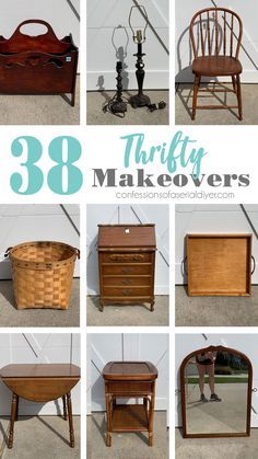 Vintage Styling Interior, Mismatched Furniture, Vintage Upcycle, Thrift Store Diy, Scrub Corpo, Thrift Store Furniture, Furniture Fix, Diy Furniture Renovation, Amazing Friends