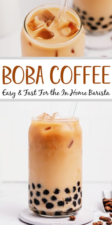 Bubble Coffee Recipe, Visually Appealing Food, Boba Business, Bobo Tea, Boba Coffee, Bubble Coffee, Pinterest Mom, Coffee Homemade, Keto Coffee Recipe