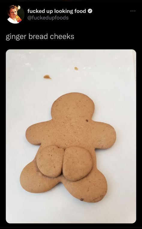 Weird Food Flavors, Funny Gingerbread Cookies, Zombie Gingerbread Men, Gingerbread Man Design Ideas, Strange Food Combinations, Gingerbread Men Ideas, Gingerbread Man Aesthetic, Funny Gingerbread House Ideas, Gingerbread House Funny