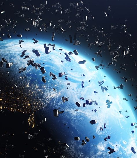 Space traffic is about to get worse — thanks to the U.S. military Starlink Satellite, Doomsday Bunker, Space Trash, Space Debris, German Submarines, Aerospace Engineering, Earth Orbit, Space Architecture, Private Sector