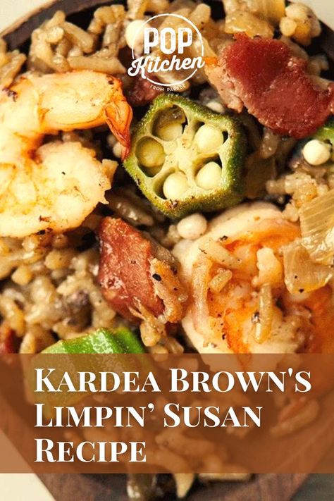 Kardea Brown Introduces a Lesser-Known Traditional Gullah Lowcountry Dish, Limpin’ Susan #chefrecipes #limpinsusan #southernrecipes https://parade.com/recipes/kardea-brown-limpin-susan Limpin Susan, Kardea Brown, Rice Dishes Recipes, Seafood Dish Recipes, Hoppin John, Cajun Dishes, Okra Recipes, Southern Recipes Soul Food, Country Recipes