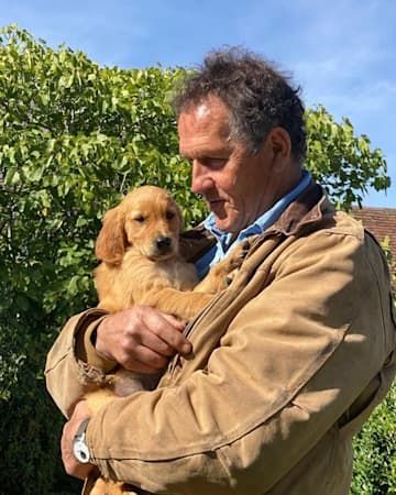 Monty Don Longmeadow, British Dog, Monty Don, Golden Retriever Puppy, Retriever Puppy, Beloved Dog, World Star, Today Show, New Puppy