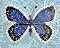 Adonis Butterfly, Easy Mosaic, Butterfly Mosaic, Paper Mosaic, Mosaic Flower Pots, Mosaic Animals, Mosaic Garden Art, Mosaic Kits, Mosaic Birds