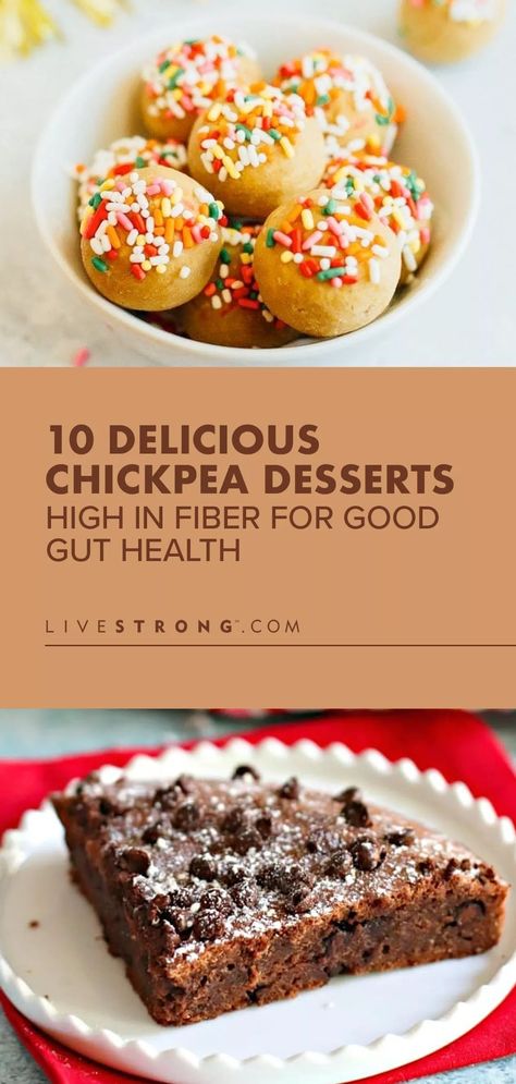 Healthy Chick Pea Dessert, Desserts Made From Chickpeas, Chickpeas Dessert Recipes, Sweet Chickpeas Snack, Chickpea Flour Dessert Recipes, Garbanzo Bean Dessert Recipes, Fiber Rich Desserts, Chickpea Powder Recipes, Canned Chickpeas Recipes Dessert