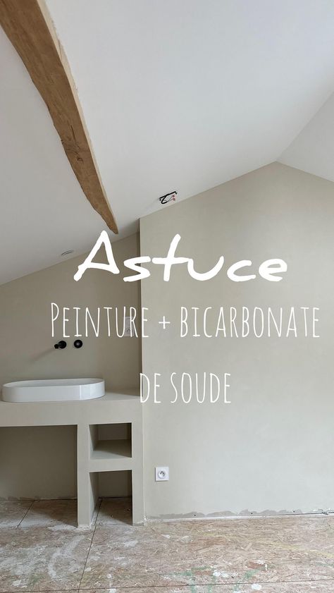 Astuce : Peinture + Bicarbonate de soude 🪄 Le bicarbonate va apporter de la texture à ta peinture pour créer un effet comme du béton… | Instagram Texture, Instagram, Super Simple, Concept Store