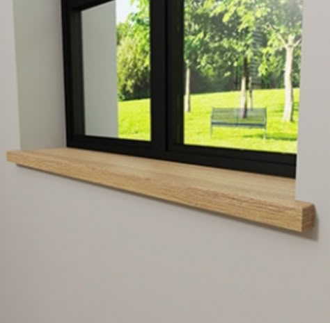 Internal Window Sill, Wooden Window Sill, Interior Window Sill, Interior Window Trim, Interior Window, Basement Windows, Window Ledge, Window Sills, Interior Windows