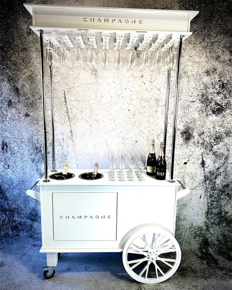 ✨ Why Choose Our Champagne Wall & Cart? Stunning Visuals: A beautifully designed backdrop and stylish cart that enhance your event's décor. Interactive Experience: Guests can easily grab a glass of bubbly, adding an element of excitement. Customizable: Tailor the wall and cart to match your event's theme and colors. 🎈 Perfect for Any Occasion: Weddings Bridal Showers Corporate Events Birthday Parties And more! 🌟 Book Now and Make Your Event Unforgettable! Contact us today to reserve your C... Catering Cart, Party Cart, Champagne Cart, Diy Cart, Drinks Cart, Cocktails Cart, Sweet Cart, Sweet Carts, Drink Cart