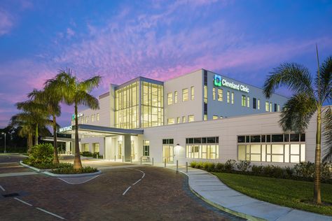 Idea 3428359: Cleveland Clinic Family Health Center by Gresham Smith in Stuart, United States - Architizer Lean Process Improvement, Stuart Florida, Surgery Center, Process Improvement, Hospital Design, Cleveland Clinic, Zaha Hadid Architects, Health Center, Family Health