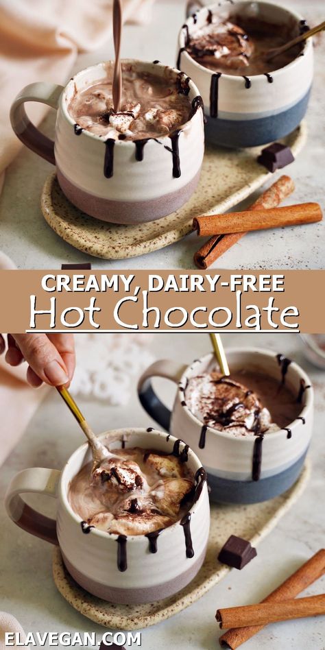 Gluten Free Dairy Free Hot Chocolate, Hot Cocoa With Almond Milk, Lactose Free Hot Chocolate, Almond Milk Hot Chocolate Recipe, Hot Chocolate With Almond Milk, Dairy Free Hot Cocoa, Hot Chocolate Dairy Free, Almond Milk Hot Chocolate, Gluten Meals