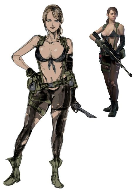 Quiet Art from Metal Gear Solid V #art #artwork #gaming #videogames #gamer #gameart #conceptart #illustration #metalgearsolid #metalgearsolid5 #mgs5 Quiet Mgsv, Stephanie Joosten, Metal Gear Solid Quiet, Metal Gear V, Yoji Shinkawa, Metal Gear Solid Series, Venom Snake, Metal Gear Series, Metal Gear Solid V