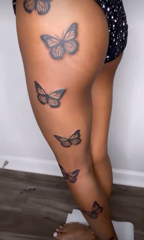 @𝐏𝐑𝐄𝐓𝐓𝐘𝐁𝐋𝐔𝐍𝐓𝐙 Raw Female Tattoos, Butterfly Leg Tattoos, Fire Tattoos, Thigh Piece Tattoos, Wigs Hairstyles, Arm Sleeve Tattoos For Women, Hand And Finger Tattoos, Cute Hand Tattoos, Mom Tattoo Designs