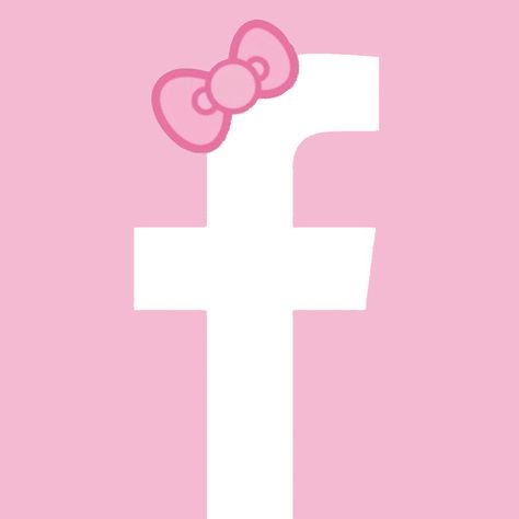 Hello Kitty Facebook Icon, Pink App Icons Aesthetic Hello Kitty, Hello Kitty Instagram Icon, Hello Kitty Icons Pink, Cute App Icons Aesthetic Pink, Facebook Icon Aesthetic, Hello Kitty Phone Icons, App Icon Facebook, Hello Kitty Icons For Apps