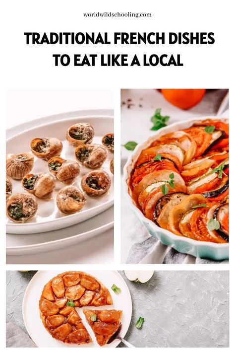 These 12 classic French dishes are a must-try for anyone wanting to experience true local flavors. Popular French Food, French Food Recipes, Europe Travel Ideas, Nature Destinations, Classic French Dishes, Destin Hotels, French Dishes, French Recipes, European Vacation