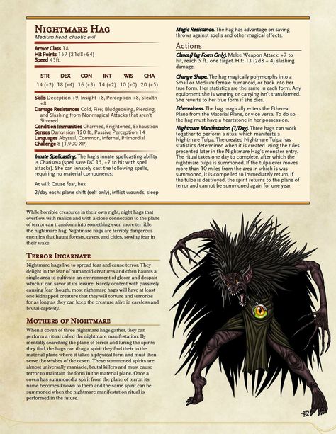 Homebrew Monsters, Dnd Creatures, Dungeons And Dragons Rules, Dnd Monster, Dnd Stats, Dungeon Master's Guide, Dungeons And Dragons Classes, D D Monsters, Dnd 5e Homebrew