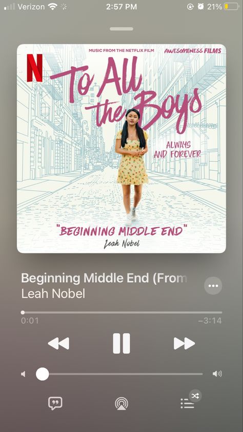 Beginning Middle End, Jean Peters, Lara Jean, Love Ya, + Core + Aesthetic, End Of The World, Always And Forever, Music Playlist, The Boys