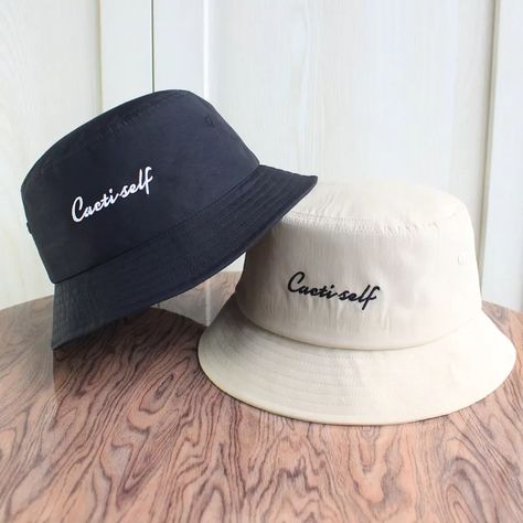 Bucket Hat Winter, Hats For Big Heads, Winter Bucket Hat, Custom Bucket Hats, Embroidered Bucket Hat, Hats Winter, Black Bucket Hat, Advertising Gifts, Summer Sun Hat