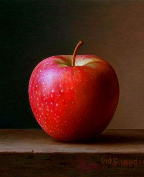 ALBERT KECHYAN Apple Art Reference, Art Reference Fruit, Still Life Art Ideas, Apple Reference Photo, Fruit Drawing Reference, Fruit Reference Photo, Food Reference Photos, Apple Reference, Fruit Reference