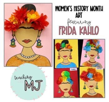 Frida Kahlo, Frida Kahlo Art Projects For Kids, Hispanic Heritage Month Art, Preschool Art Lessons, Hispanic Heritage Month Crafts, Hispanic Heritage Month Activities, Hispanic Art, Heritage Art, Mexican Culture Art