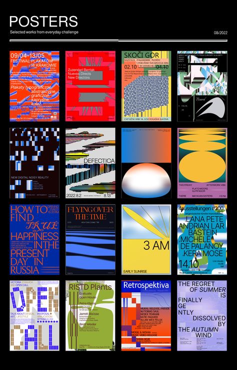 Brutalism Poster, Neo Brutalism, Timeline Infographic Design, A Level Art Sketchbook, Data Visualization Design, Brutalist Design, Design Exhibition, Roly Poly, Graphic Design Trends