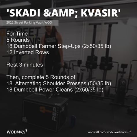 "Skadi Street Parking Workout, Circuit Workouts, Crossfit Workouts At Home, Inverted Row, Crossfit Wods, Background Story, Workout Beginner, Street Parking, Workout Stuff