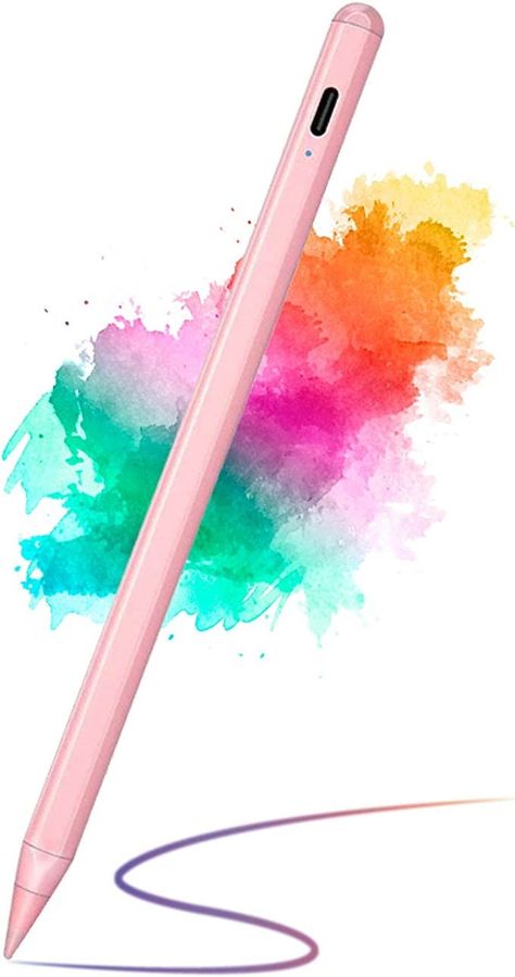 Stylus Pen for iPad, Active Pencil Compatible with ipad Pro 11/12.9 Inch 2018-2022, iPad 6/7/8/9th,iPad Mini 5/6th, iPad Air 4th/3rd, Palm Rejection, Tilt Sensitivity, Magnetic, Lapiz para,Pink Pencil For Ipad, Pen For Ipad, Apple Pen, Ipad Mini 5, Ipad Ios, Stylus Pens, Ipad 6, Stylus Pen, Ipad Pro 12