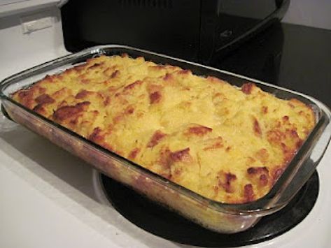 Pineapple Souffle Recipe, Pineapple Souffle, Pineapple Bread Pudding, Cream Cheese Spritz Cookies, Creamed Corn Recipes, Standing Rib Roast, Souffle Recipes, Kielbasa Sausage, Spritz Cookies