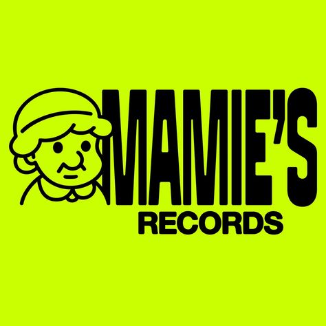 Mamie’s Records logo - Fonts In Use Record Label Logo, New China, Ceramic Artwork, Graduation Project, Its Nice That, Music Logo, Electronic Dance Music, Graphic Design Studios, Visual Development